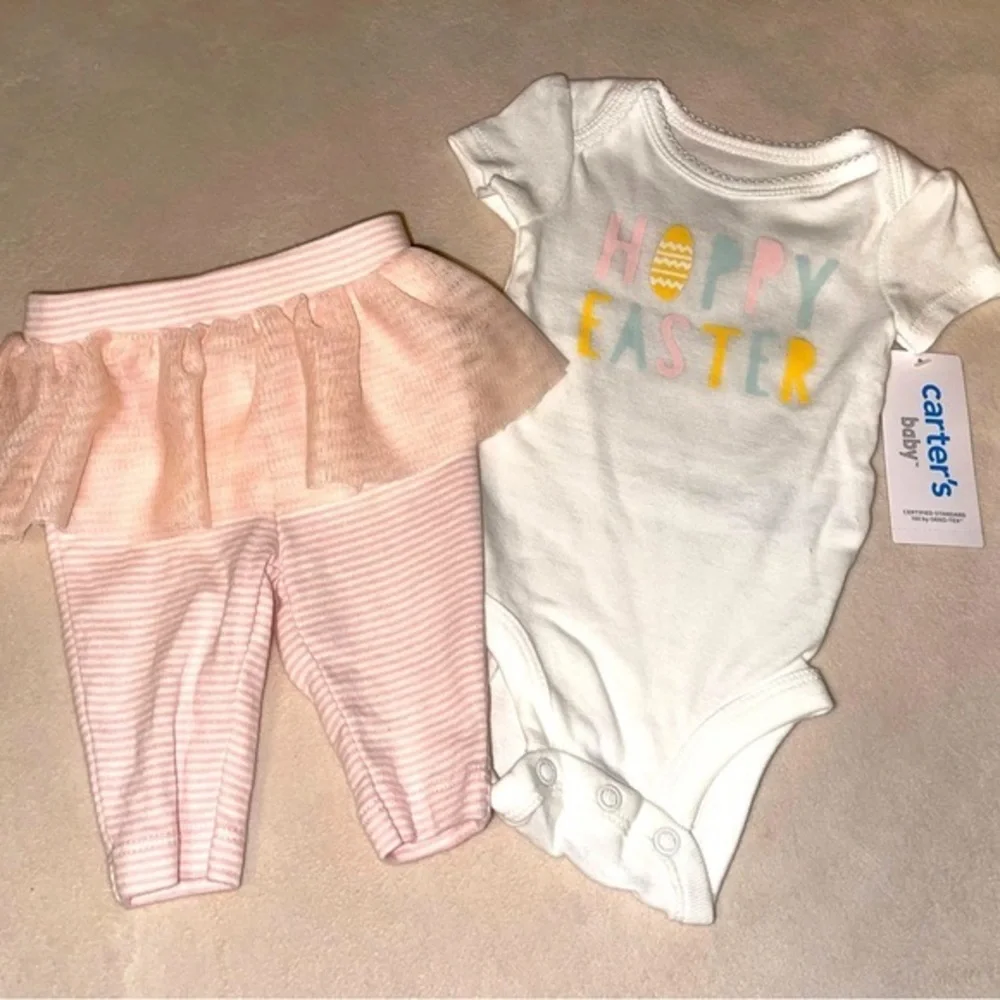 NWT Carter’s Baby “Hoppy Easter” Set‎